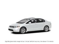 2008 Honda Civic Sdn 4Dr Auto LX Taffeta White  Shot 9