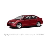 2008 Honda Civic Sdn 4Dr Auto LX Tango Red Pearl  Shot 11