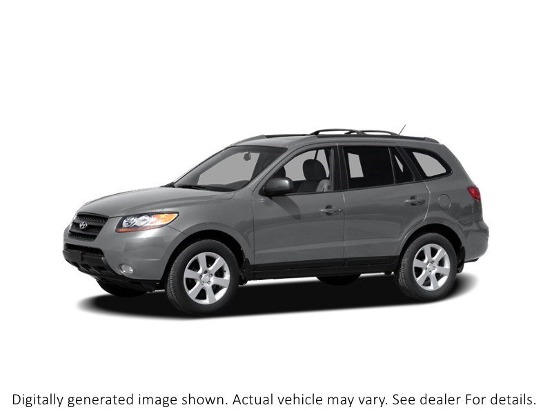 2008 Hyundai Santa Fe FWD 4Dr 2.7L Auto Gl 5-Pass Steel Grey Mica  Shot 5
