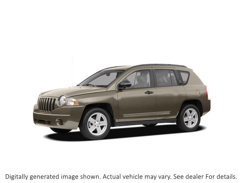 2008 Jeep Compass 4WD 4Dr Sport Light Khaki Metallic Clearcoat  Shot 3