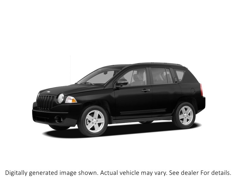 2008 Jeep Compass 4WD 4Dr Sport Brilliant Black Crystal Pearlcoat  Shot 9