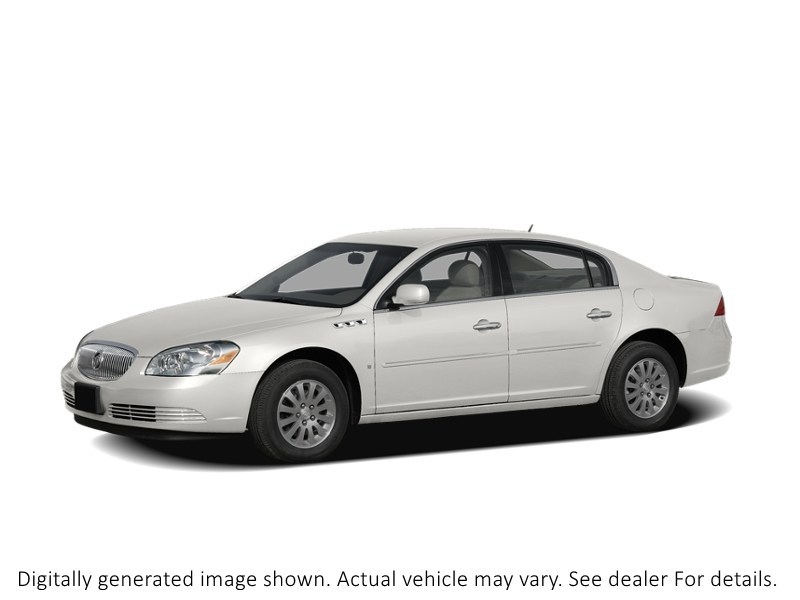 2009 Buick Lucerne 4Dr Sdn Cxl White Opal  Shot 1