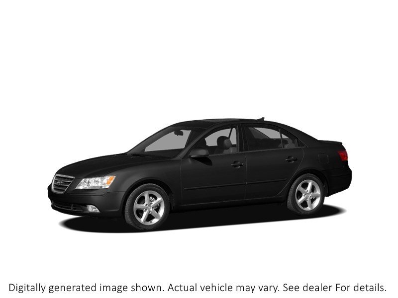 2009 Hyundai Sonata 4Dr Sdn I4 Auto Gl Ebony Black  Shot 9