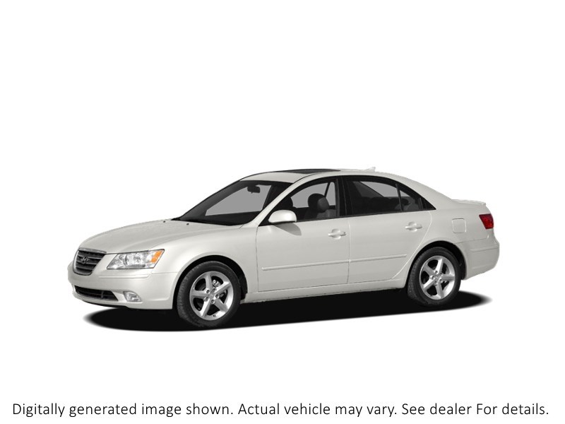2009 Hyundai Sonata 4Dr Sdn I4 Auto Gl Powder White Pearl Mica  Shot 13