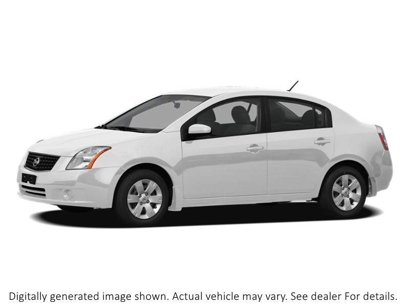 2009 Nissan Sentra 4Dr Sdn I4 CVT 2.0 S Fe+ Arctic White  Shot 14