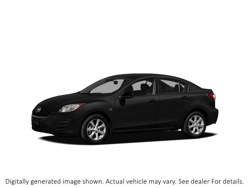 2010 Mazda Mazda3 4Dr Sdn Auto Gs Black Mica  Shot 2