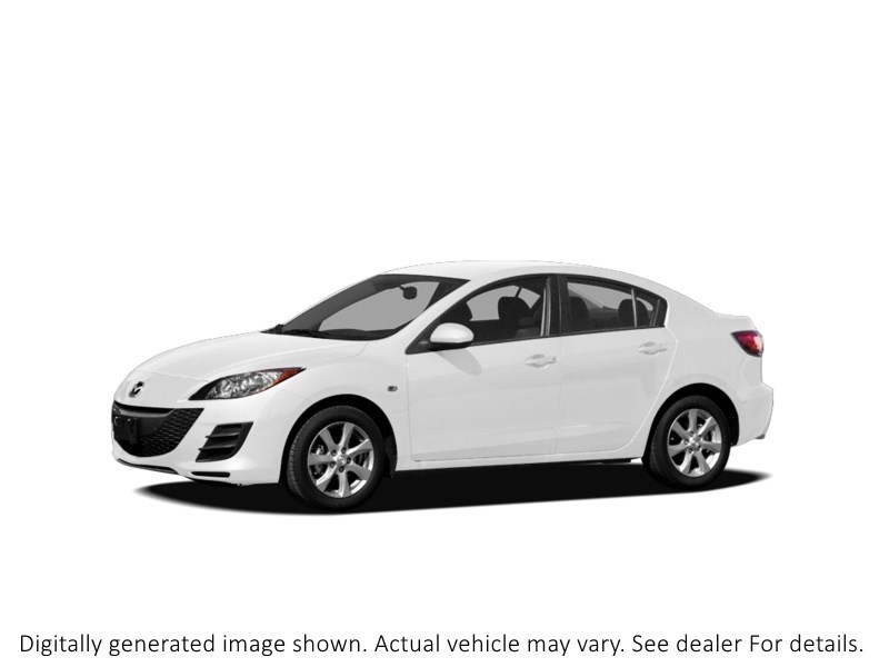 2010 Mazda Mazda3 4Dr Sdn Auto Gs Crystal White Pearl  Shot 5