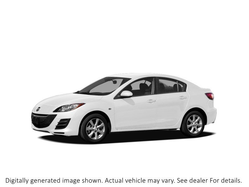 2010 Mazda Mazda3 4Dr Sdn Auto Gs Crystal White Pearl  Shot 5