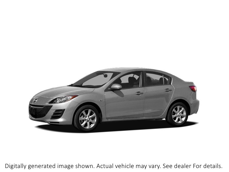 2010 Mazda Mazda3 4Dr Sdn Man GX Aluminum Metallic  Shot 1