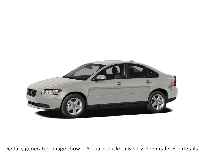 2010 Volvo S40 4Dr Sdn 2.4L Man FWD Ice White  Shot 2