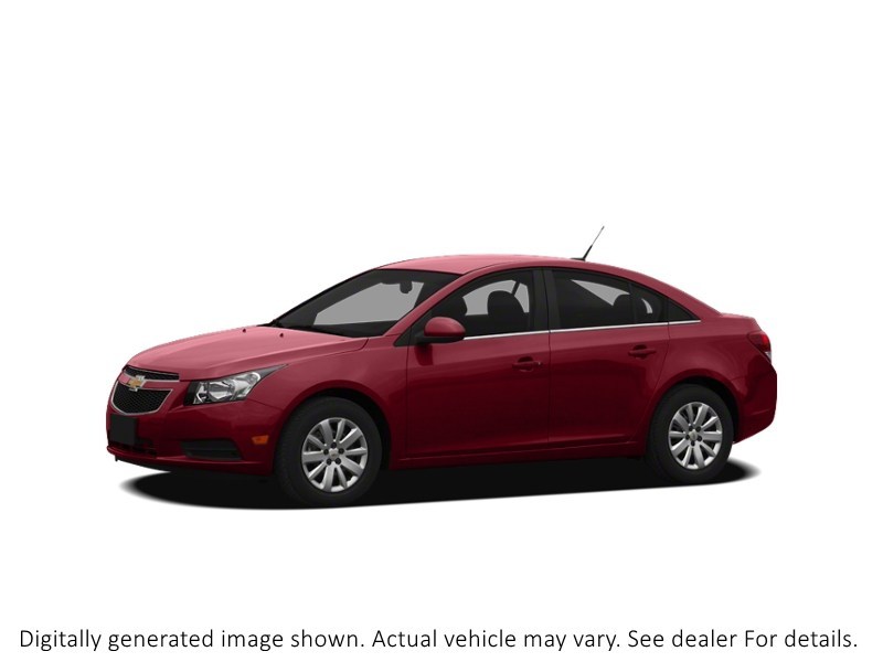 2011 Chevrolet Cruze 4Dr Sdn LT Turbo W/1Sa Crystal Red Tintcoat  Shot 1