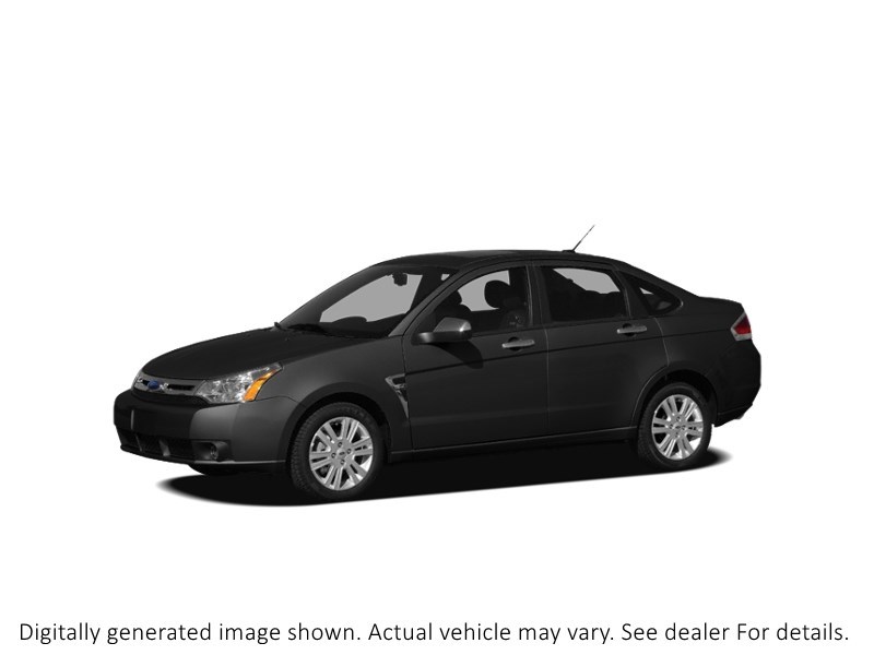 2011 Ford Focus 4Dr Sdn SE Black  Shot 4