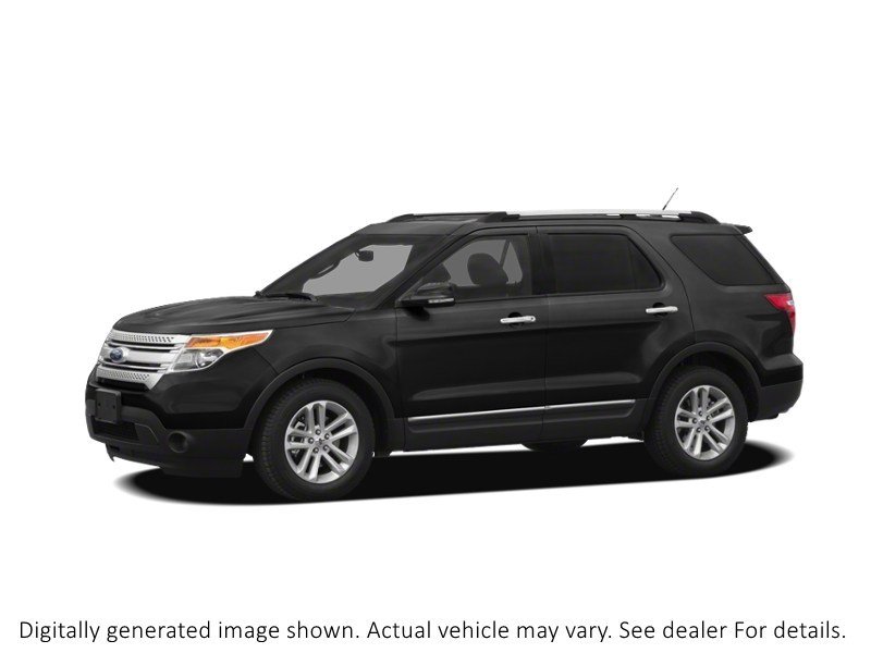 2011 Ford Explorer 4WD 4Dr V6 Selectshift Auto XLT Tuxedo Black Metallic  Shot 8
