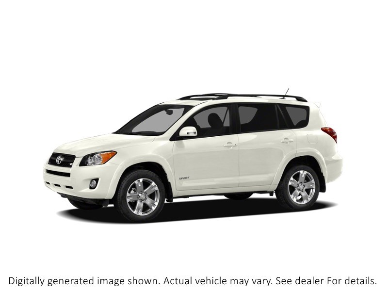 2011 Toyota Rav4 2WD 4Dr I4 Base Alpine White  Shot 6