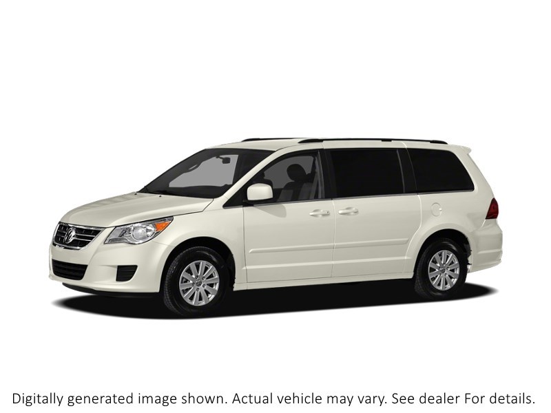 2011 Volkswagen Routan 4Dr Wgn Comfortline Calla Lily White  Shot 1