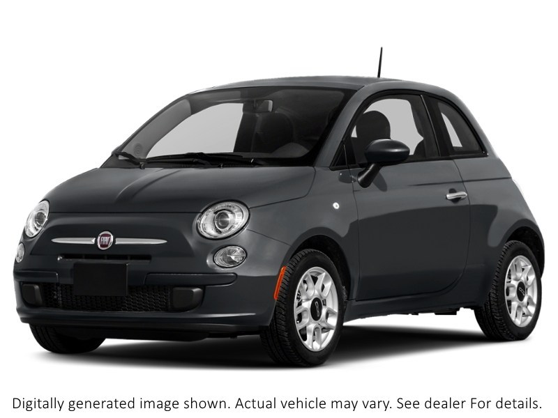 2015 Fiat 500 2Dr Hb Pop Granito Lucente (Granite Crystal)  Shot 7