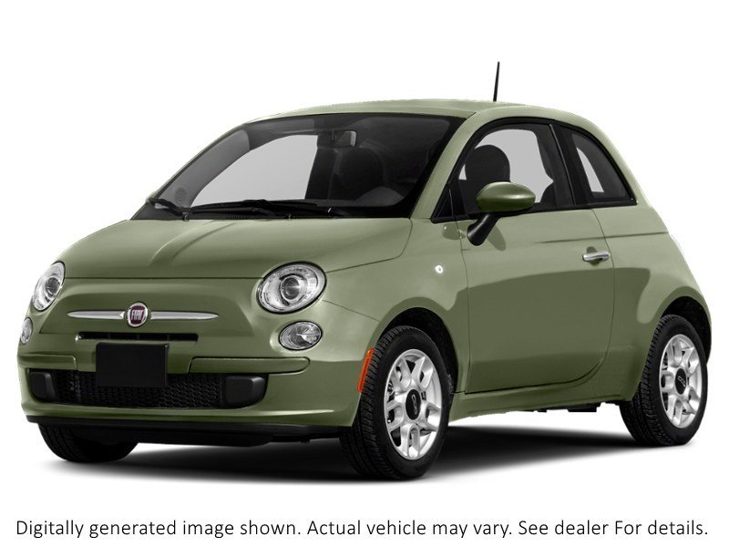 2015 Fiat 500 2Dr Hb Pop Verde Oliva (Olive Green)  Shot 22
