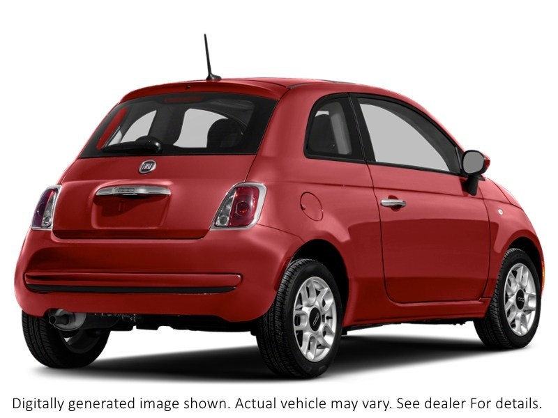 2015 Fiat 500 2Dr Hb Pop Rosso (Red)  Shot 6