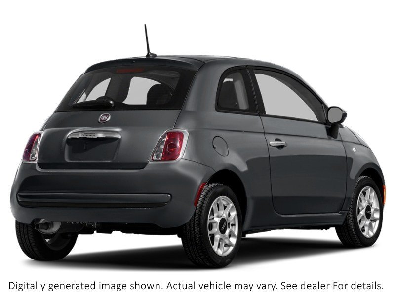 2015 Fiat 500 2Dr Hb Pop Granito Lucente (Granite Crystal)  Shot 12