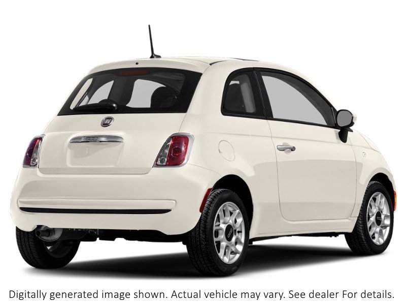 2015 Fiat 500 2Dr Hb Pop Bianco (White)  Shot 42