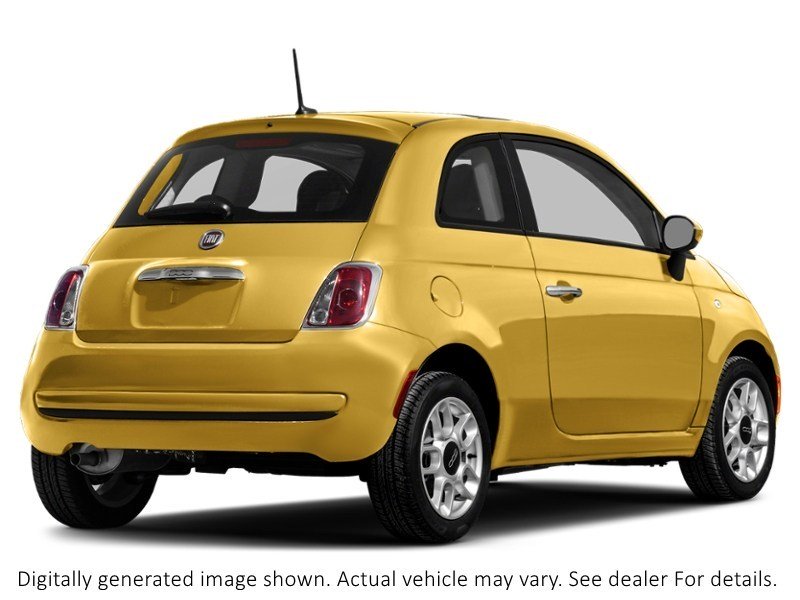 2015 Fiat 500 2Dr Hb Pop Giallo Mondeno Perla (Pearl Yellow TC)  Shot 60