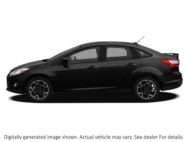 2012 Ford Focus 4Dr Sdn Titanium Tuxedo Black Metallic  Shot 6