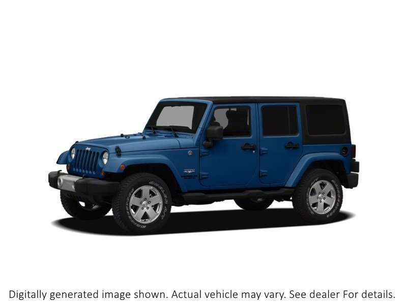 2012 Jeep Wrangler Unlimited 4WD 4Dr Sahara Cosmos Blue  Shot 2
