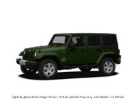 2012 Jeep Wrangler Unlimited 4WD 4Dr Sahara Natural Green Pearlcoat  Shot 3