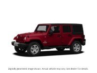 2012 Jeep Wrangler Unlimited 4WD 4Dr Sahara Deep Cherry Red Crystal Pearlcoat  Shot 6
