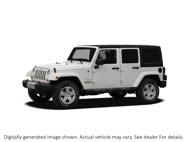 2012 Jeep Wrangler Unlimited 4WD 4Dr Sahara Bright White Clearcoat  Shot 8