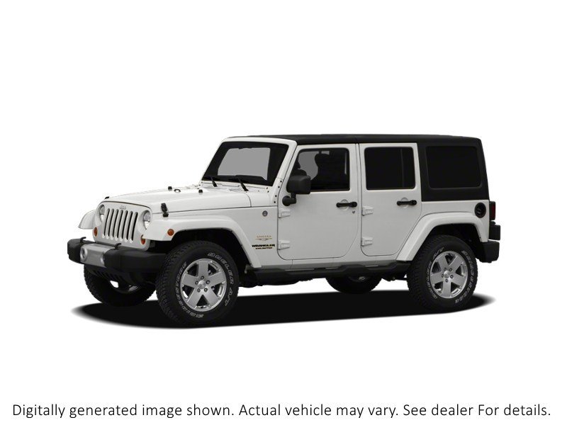 2012 Jeep Wrangler Unlimited 4WD 4Dr Sahara Bright White Clearcoat  Shot 8