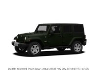 2012 Jeep Wrangler Unlimited 4WD 4Dr Sahara Black Forrest Green Pearlcoat  Shot 10