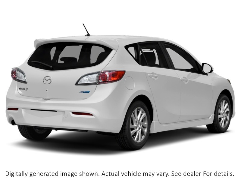 2012 Mazda Mazda3 Sport 4Dr Hb Sport Man Gs-Sky Crystal White Pearl  Shot 2