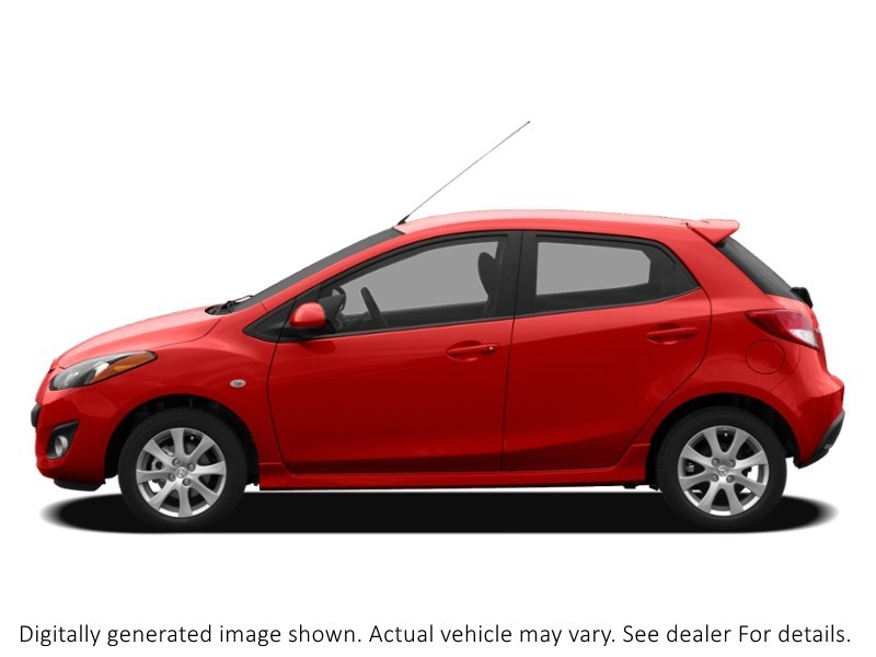 2012 Mazda Mazda2 4Dr Hb Man GX True Red  Shot 3