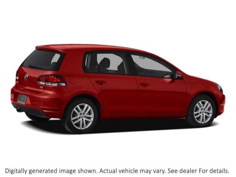 2012 Volkswagen Golf 5Dr Hb Auto Trendline Amaryllis Red Metallic  Shot 5