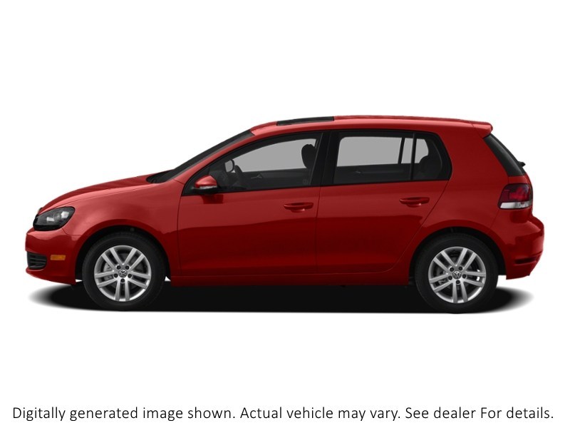 2012 Volkswagen Golf 5Dr Hb Auto Trendline Amaryllis Red Metallic  Shot 6