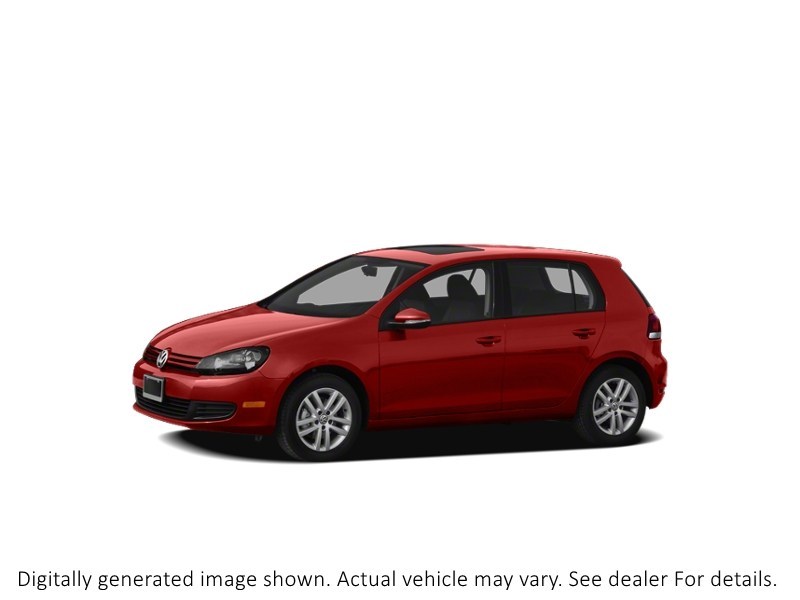 2012 Volkswagen Golf 5Dr Hb Auto Trendline Amaryllis Red Metallic  Shot 4
