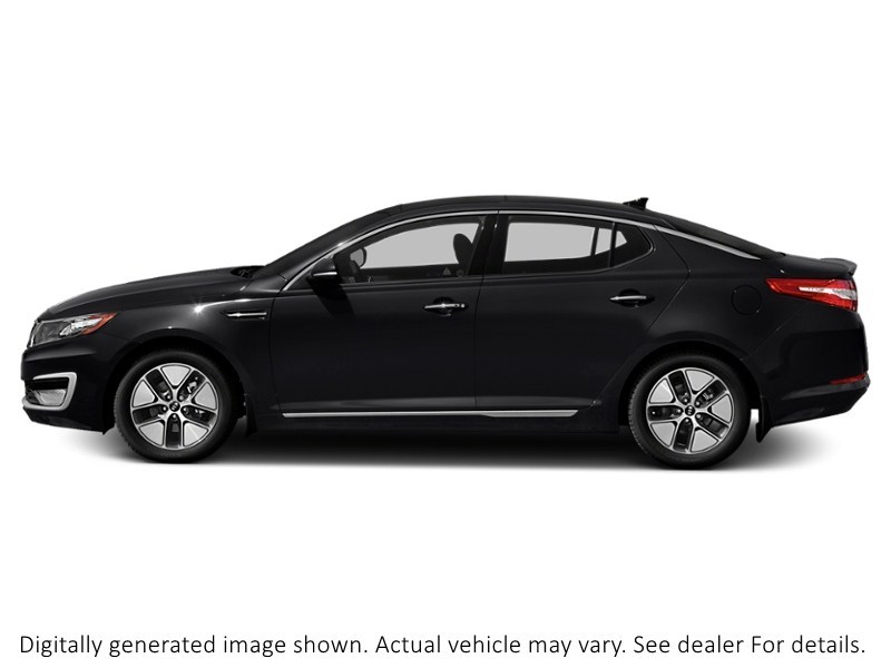 2013 Kia Optima Hybrid 4Dr Sdn Hybrid Aurora Black  Shot 3