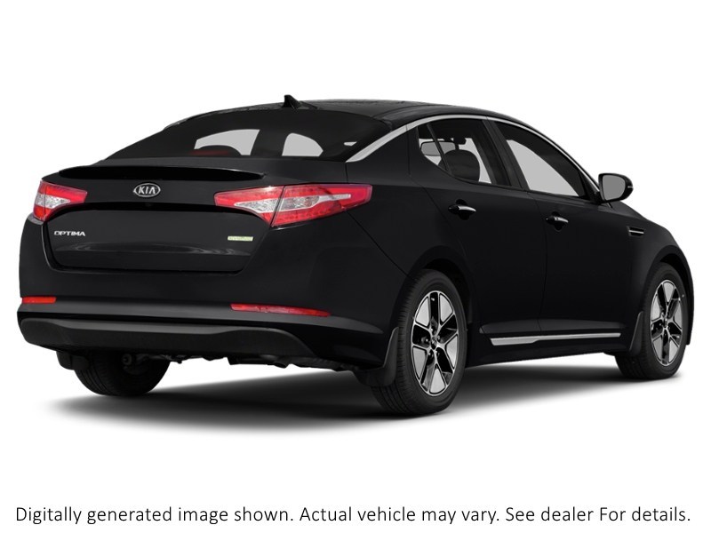 2013 Kia Optima Hybrid 4Dr Sdn Hybrid Aurora Black  Shot 2