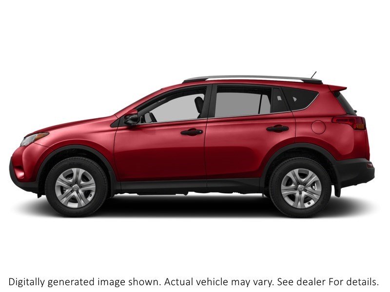 2015 Toyota Rav4 AWD 4Dr LE Barcelona Red Metallic  Shot 3