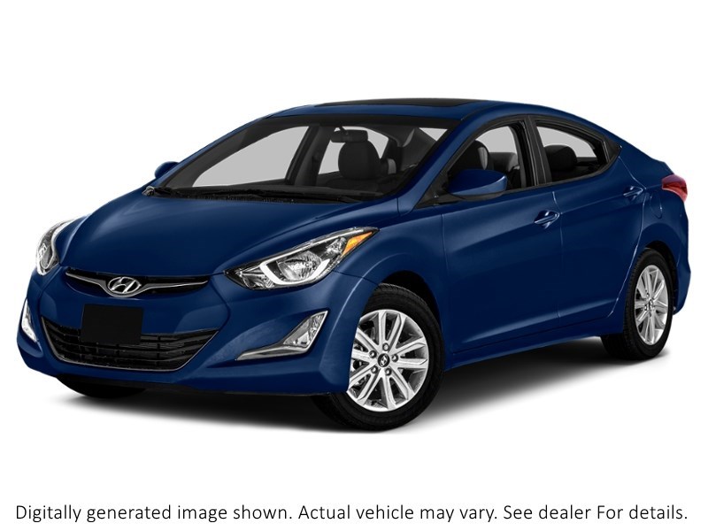 2015 Hyundai Elantra 4Dr Sdn Auto Gls Windy Sea Blue Pearl Metallic  Shot 40