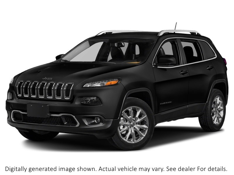 2016 Jeep Cherokee 4WD 4Dr Limited Brilliant Black Crystal Pearl  Shot 1