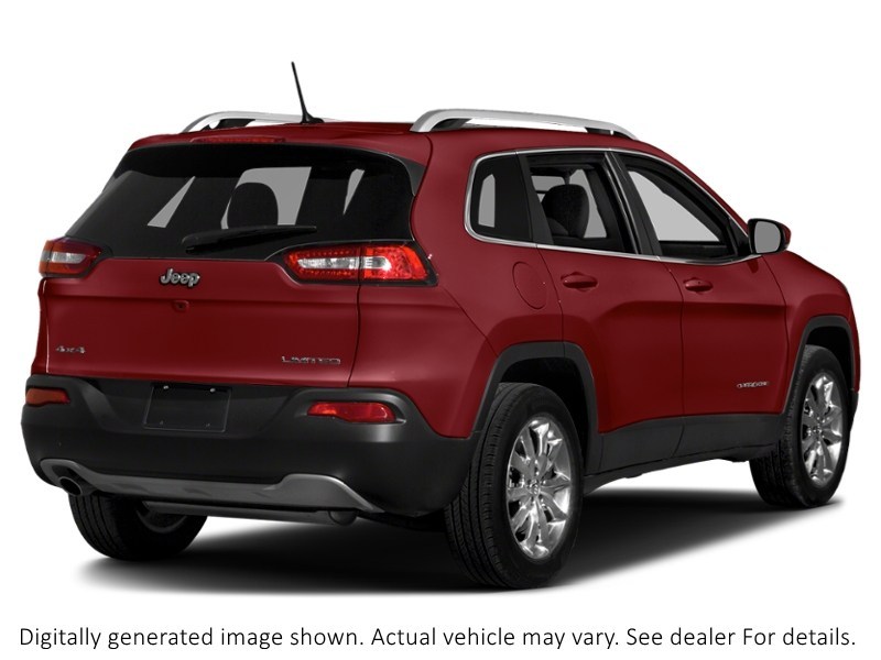 2016 Jeep Cherokee 4WD 4Dr Limited Deep Cherry Red Crystal Pearl  Shot 14