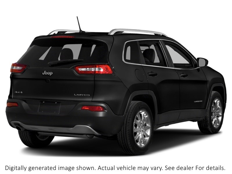 2016 Jeep Cherokee 4WD 4Dr Limited Brilliant Black Crystal Pearl  Shot 2