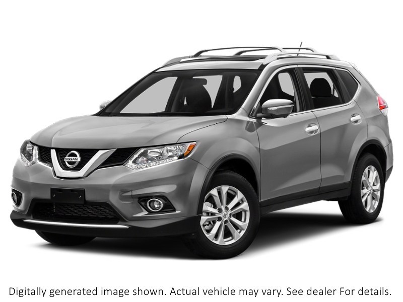 2015 Nissan Rogue AWD 4Dr S Brilliant Silver Metallic  Shot 7