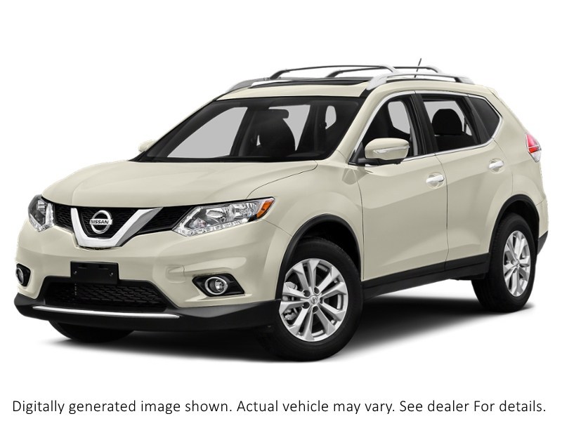 2015 Nissan Rogue AWD 4Dr S Pearl White  Shot 22