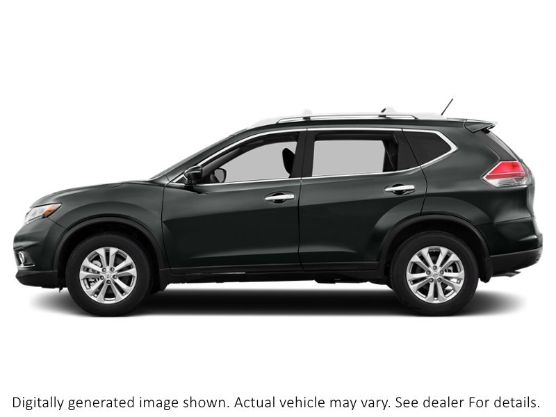 2015 Nissan Rogue AWD 4Dr S Gun Metallic  Shot 17