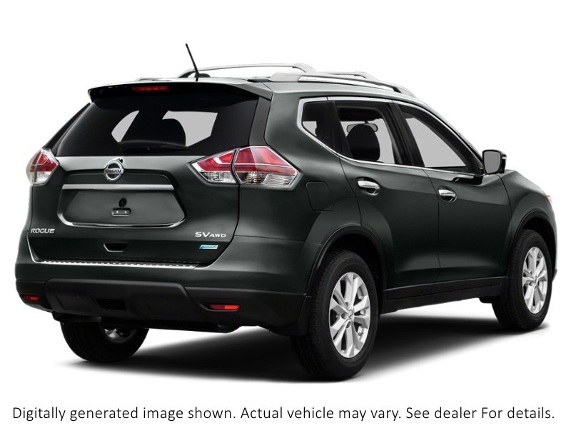 2015 Nissan Rogue AWD 4Dr S Gun Metallic  Shot 14