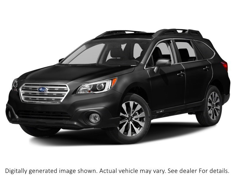 2015 Subaru Outback 5Dr Wgn CVT 3.6R W/Limited & Tech Pkg Crystal Black Silica  Shot 25