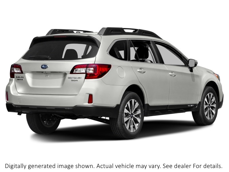 2015 Subaru Outback 5Dr Wgn CVT 3.6R W/Limited & Tech Pkg Crystal White Pearl  Shot 18